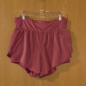 Women's Athletic Mauve Shorts
